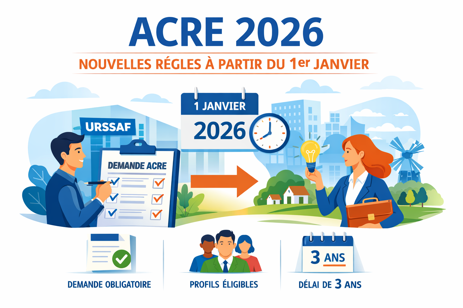 Infographie : ACRE 2026, nouvelles r&egrave;gles &agrave; partir du 1er janvier